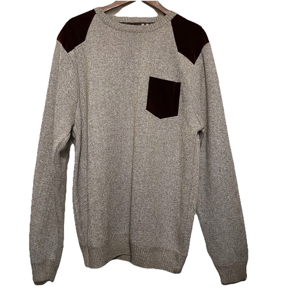 Buffalo David Bitton Fleece Plaid Lined Pullover‎ Jumper Sweater Size XL